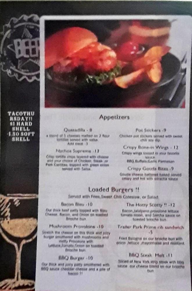 Scotty's Grub and Pub Menu image 2